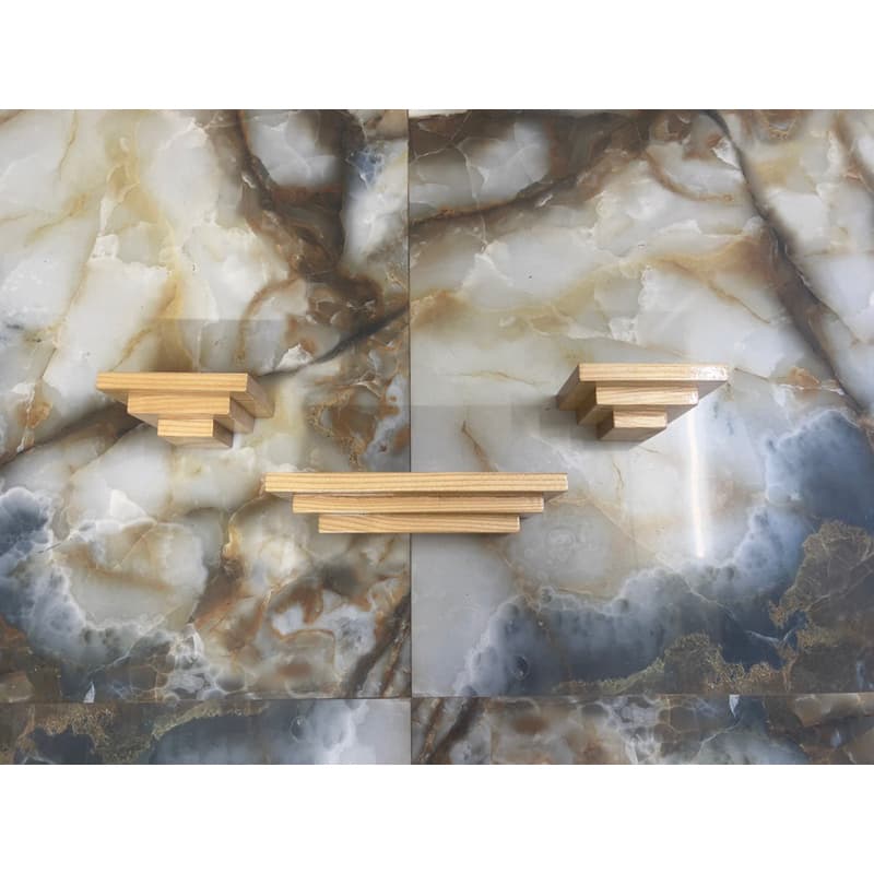kệ gỗ treo tường bàn thờ công giáo kích thước nhỏ 15x12, 27x12 (để tượng có chiều cao 30cm) - 1