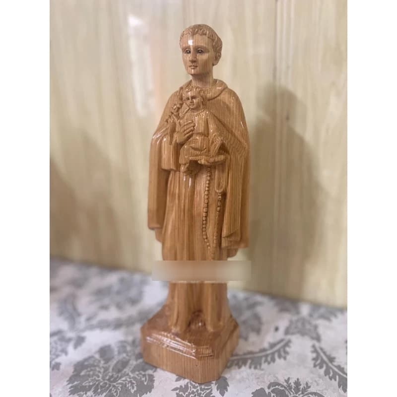 Tượng Thánh An Tôn tông đồ Bằng Gỗ Pơmu Cao 30cm - 1