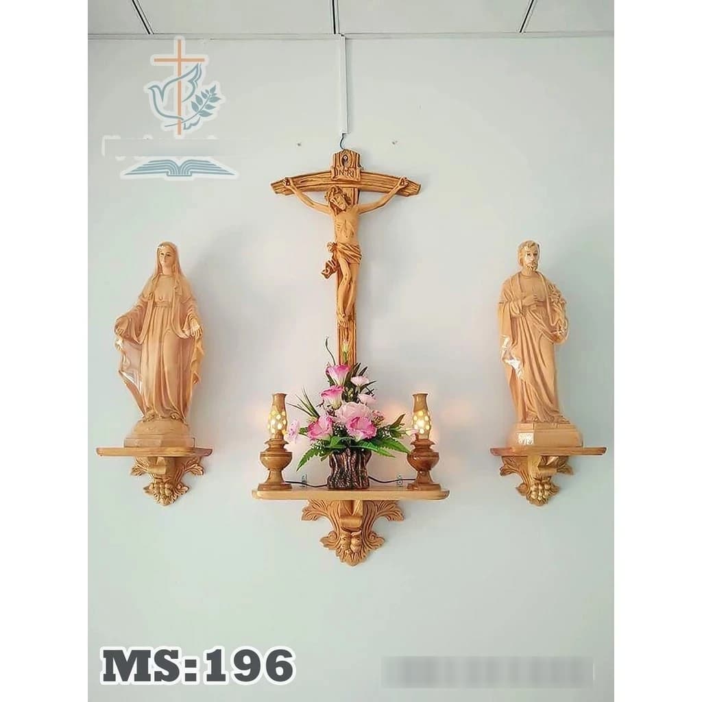 Kệ Gỗ Công Giáo, Bàn Thờ Công Giáo Đẹp ( chưa có tượng ) - 1
