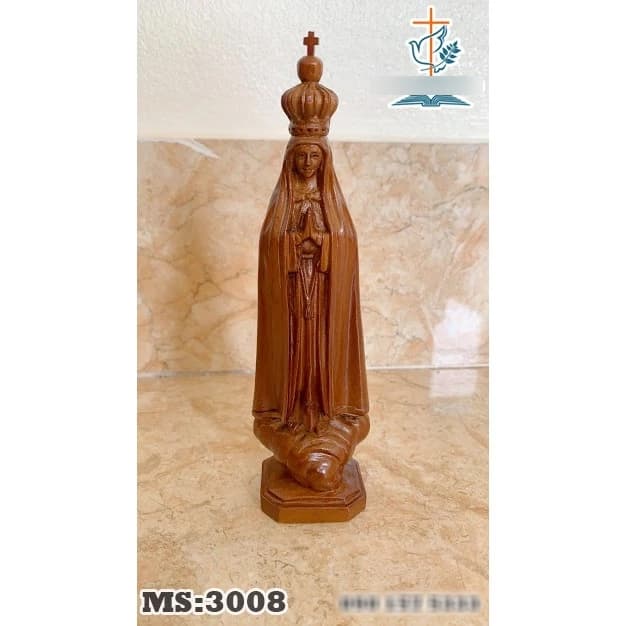 Tượng Đức Mẹ Bông Huệ 35cm - 1