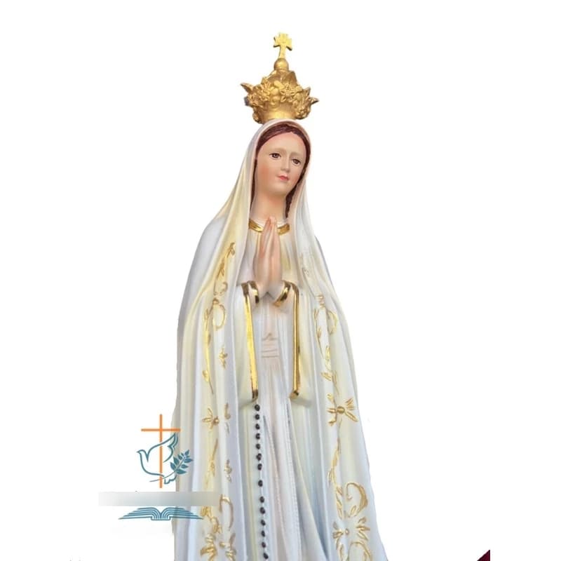 Tượng Đức Mẹ fatima mẫu ý | Tượng mẹ fatima đẹp 60cm - 1
