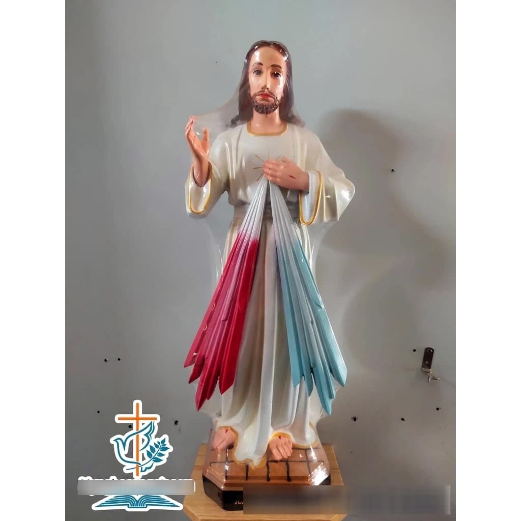 [Tượng Composite] Tượng Lòng Thương Xót Chúa Có Đủ Kích Thước | Tượng Chúa Đẹp, Bàn Thờ Công Giáo - 1